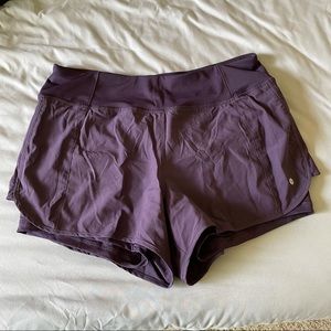 SOLD ON MERC 🌿 Purple Workout Shorts